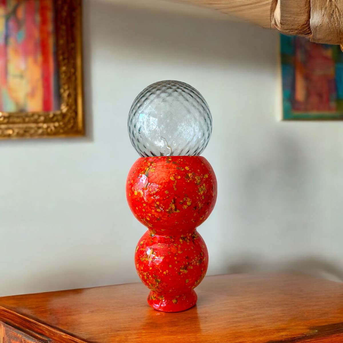 Lámpara Vital Roja